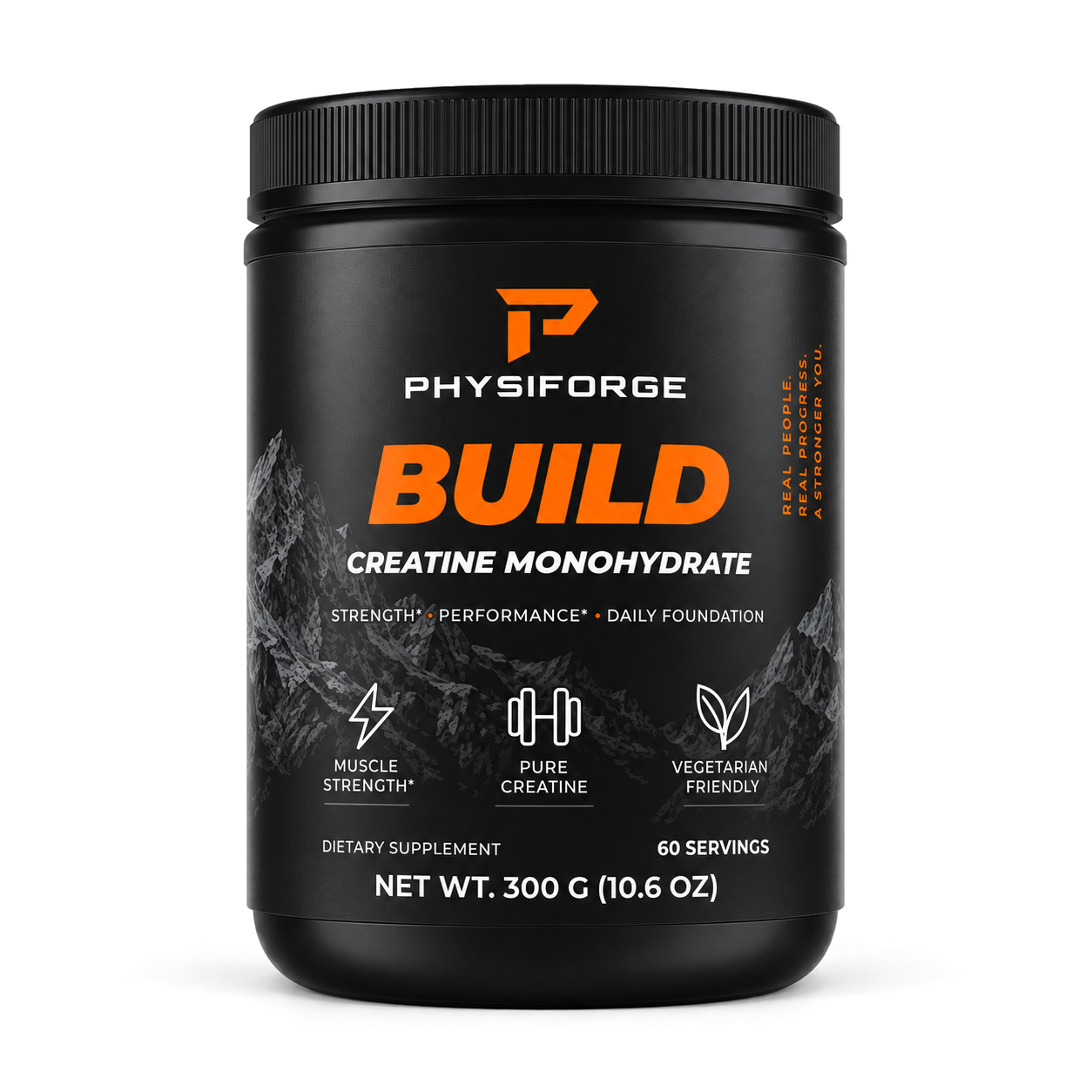 BUILD Creatine Monohydrate product mockup