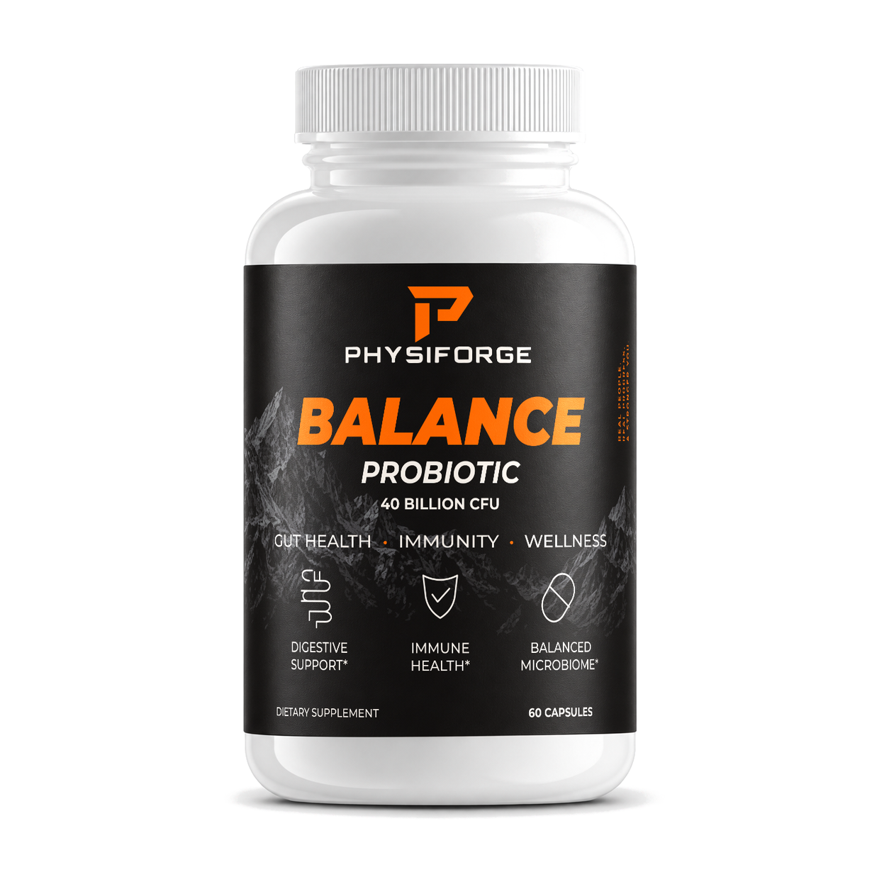 BALANCE Probiotic product mockup
